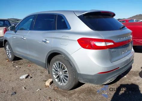 2017 Lincoln Mkx Select z USA, uszkodzony, nr VIN 2LMPJ6KR1HBL20285